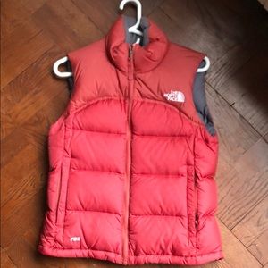 The North Face puffer down vest